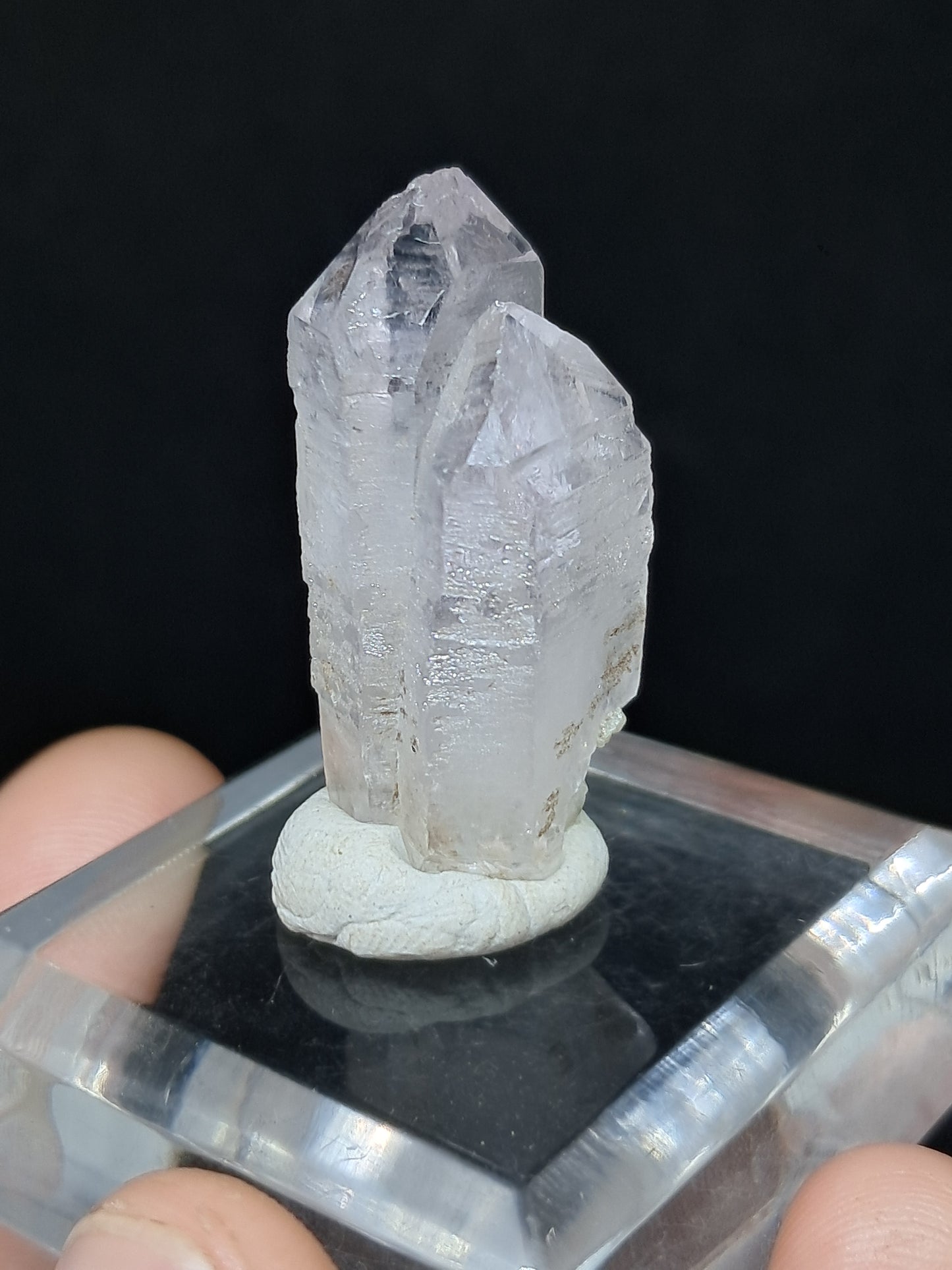 Puntas Fusionadas de Cetro de Amatista de Veracruz (México) | Cristal Natural | Muestra Mineral #VA45