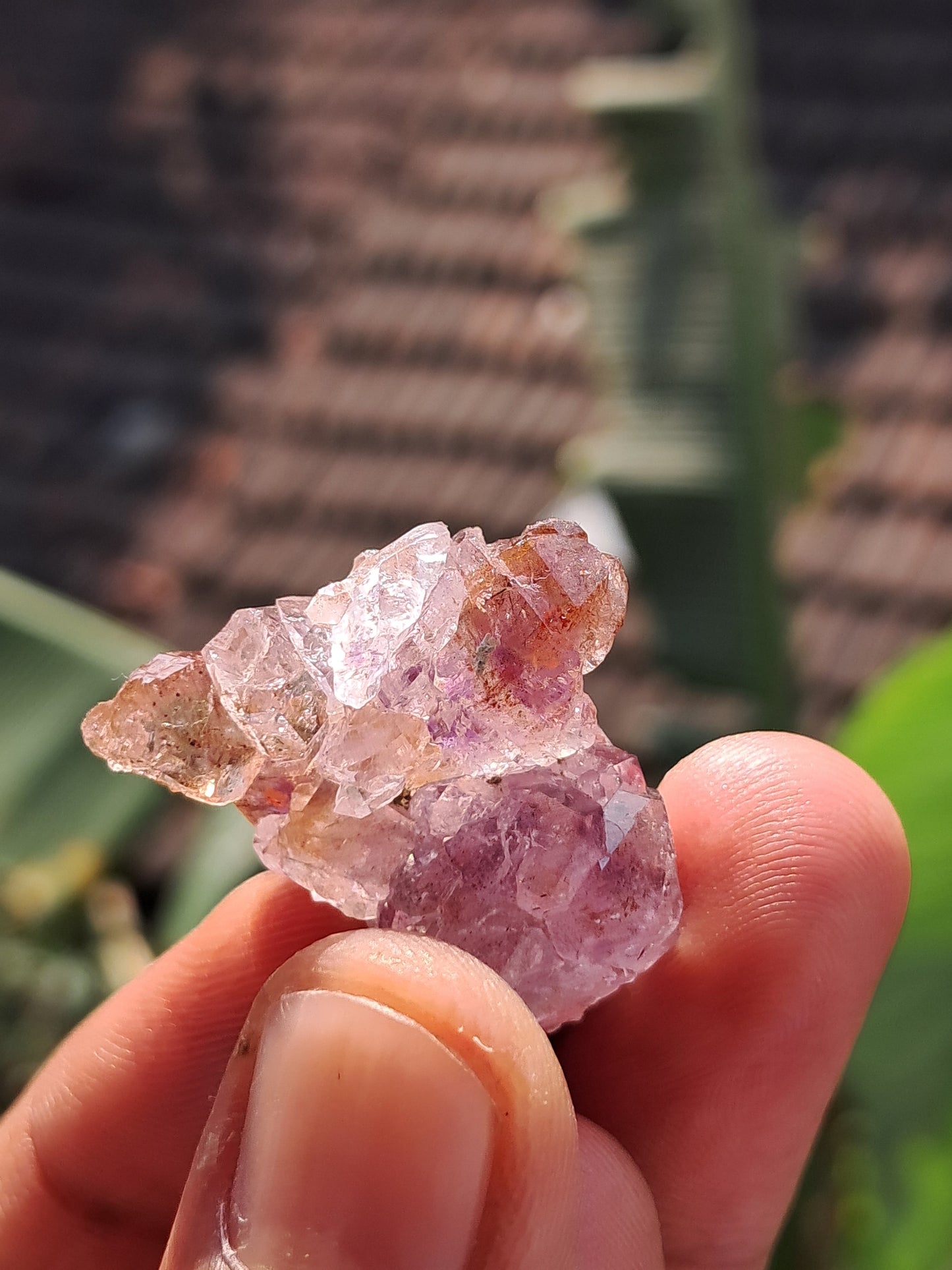 Amethyst Scepter from Karur | Super Seven Inclusions | Natural Crystals | Mineral Specimen #KA174