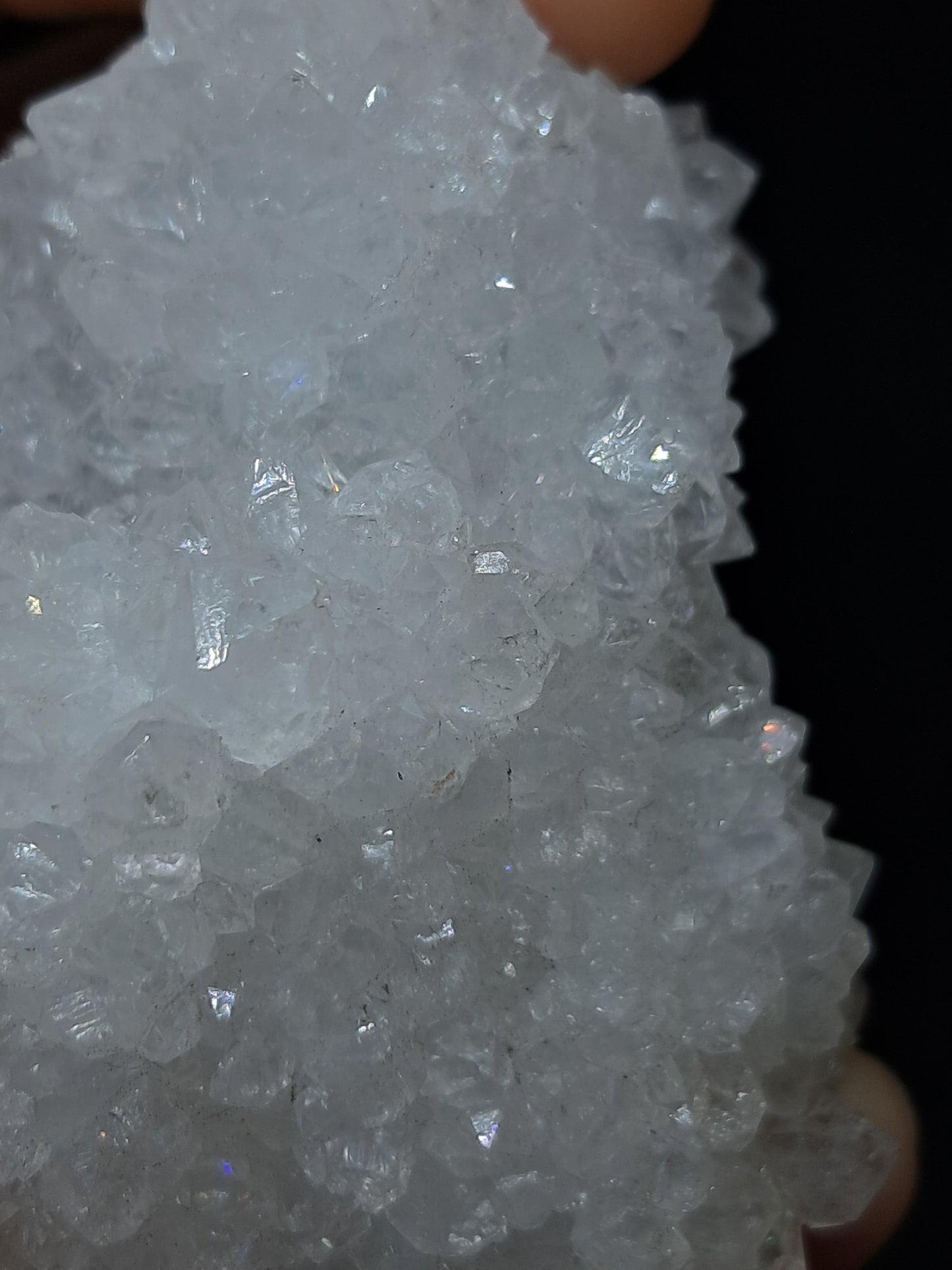 Iris Quartz (Aurangabad)| Anandalite | Stalactite | Natural Crystal #AQ38