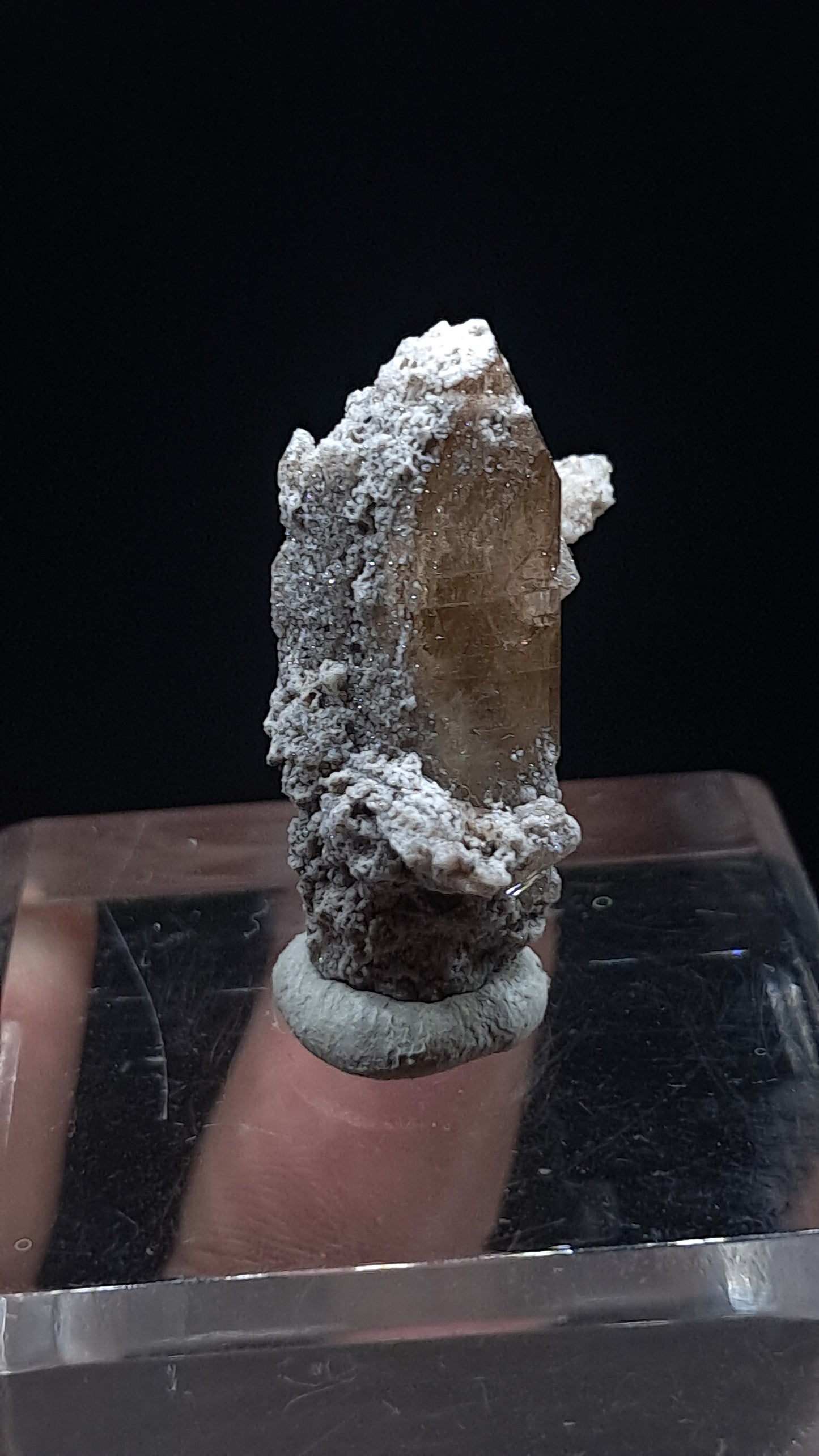 Natural Topaz Crystal (Mexico) Champagne Colour | Rare Gemstone | Mineral Specimen #TPZ40