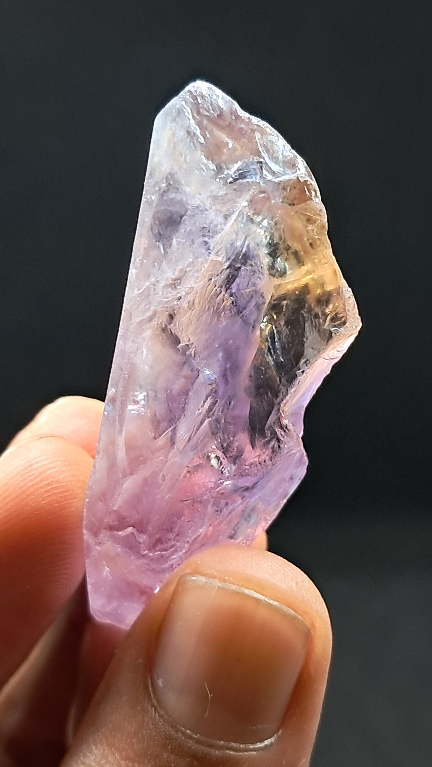 Ametrine Rough (Bolivia) Natural Crystal #AMT10
