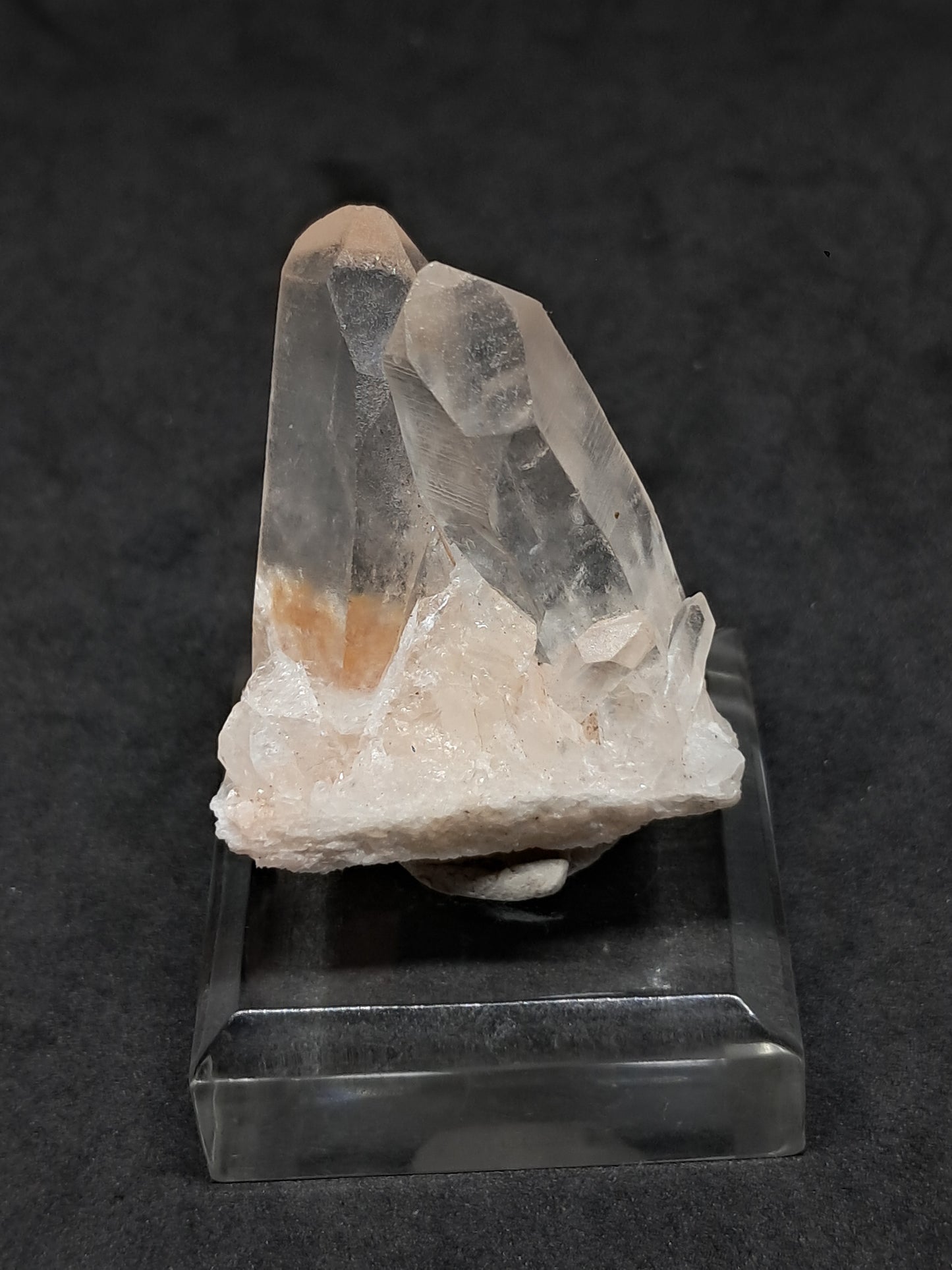 Cúmulo de cuarzo del Himalaya | Punta de cristal natural | Ejemplar mineral n.° CH63