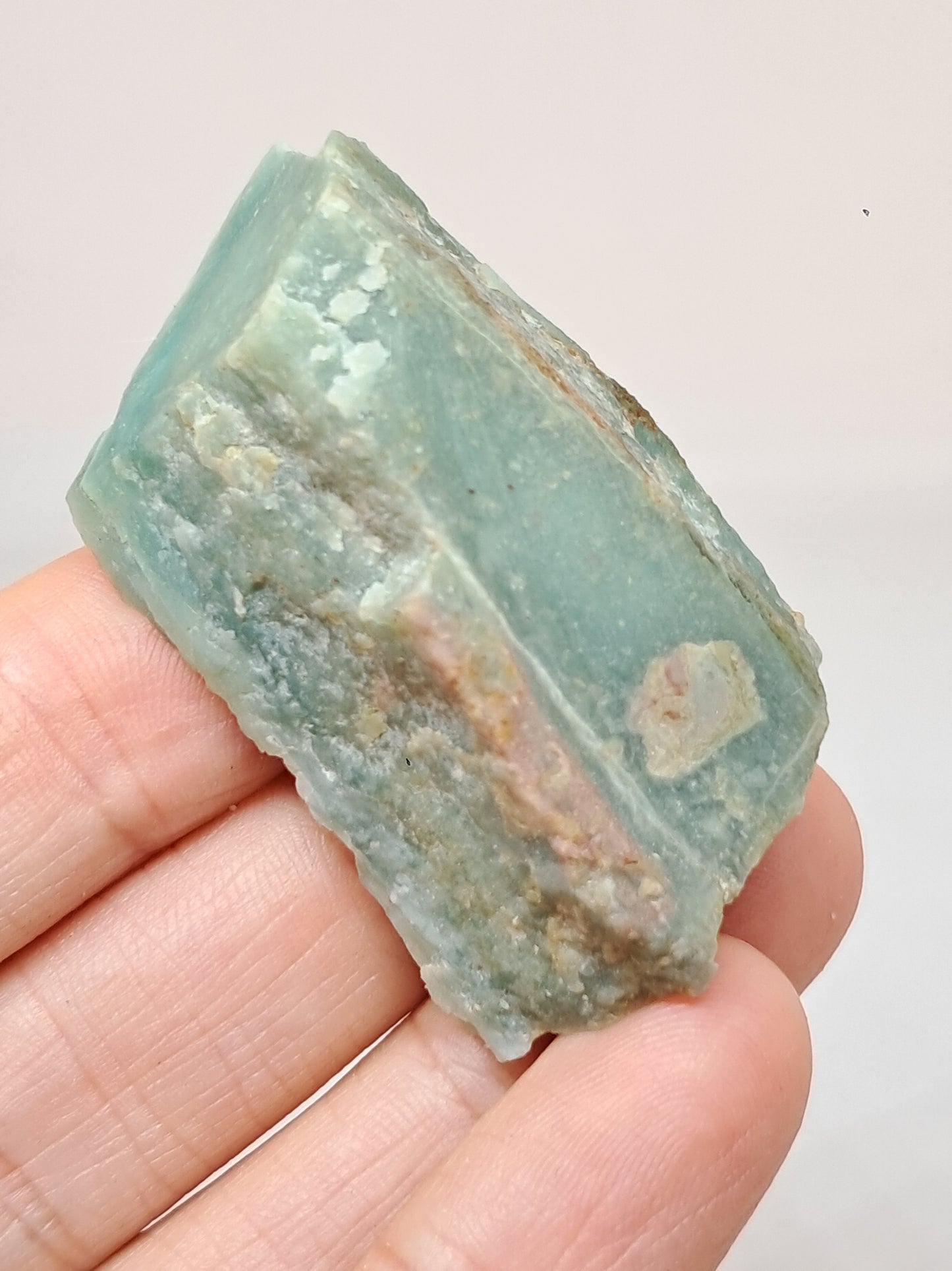 Trozo de Larimar (República Dominicana) Cristal en Bruto | Roca Natural #LM39