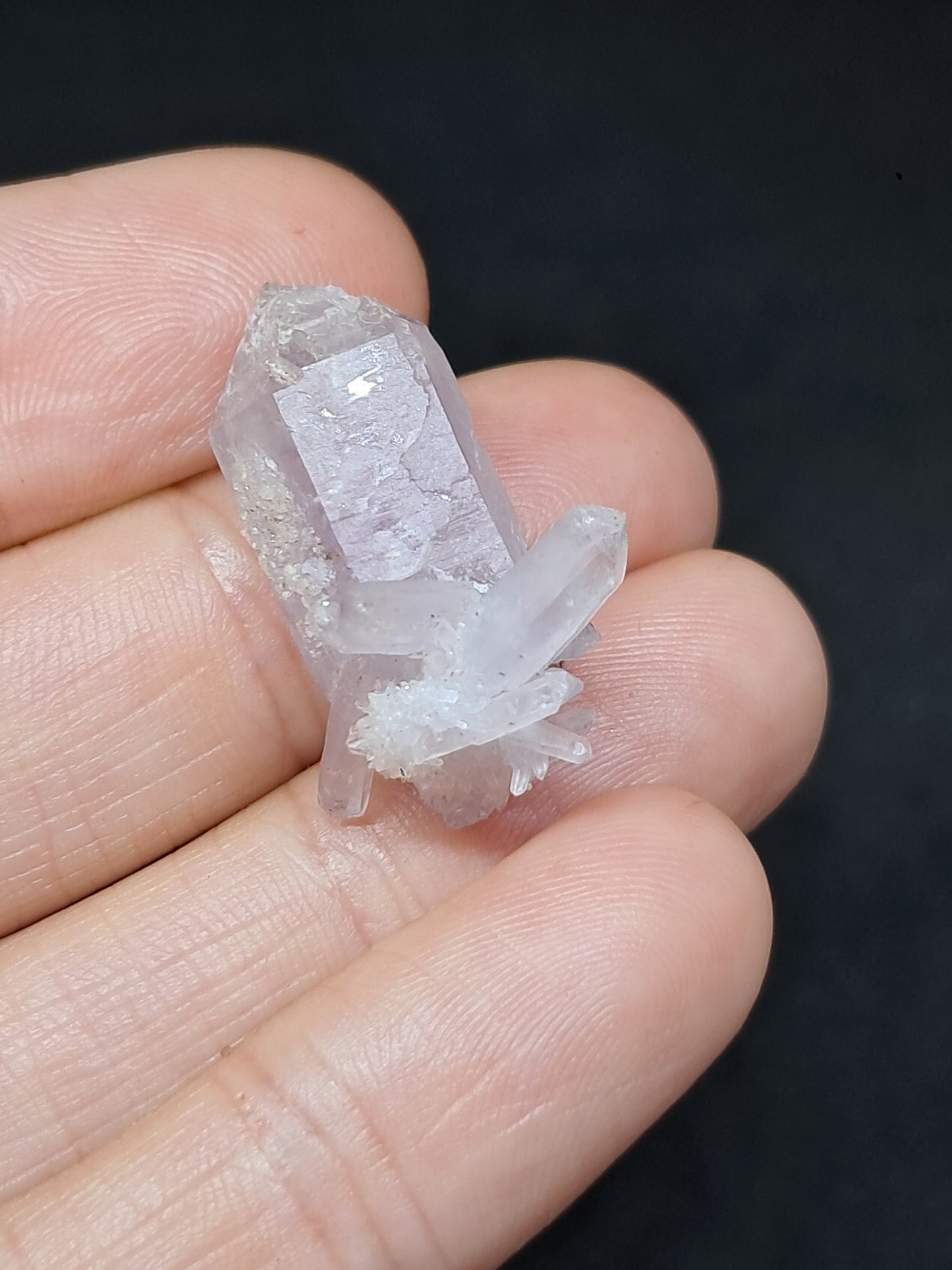 Cúmulo de cetro de amatista de Veracruz (México) | Cristal natural | Ejemplar mineral n.° VA41