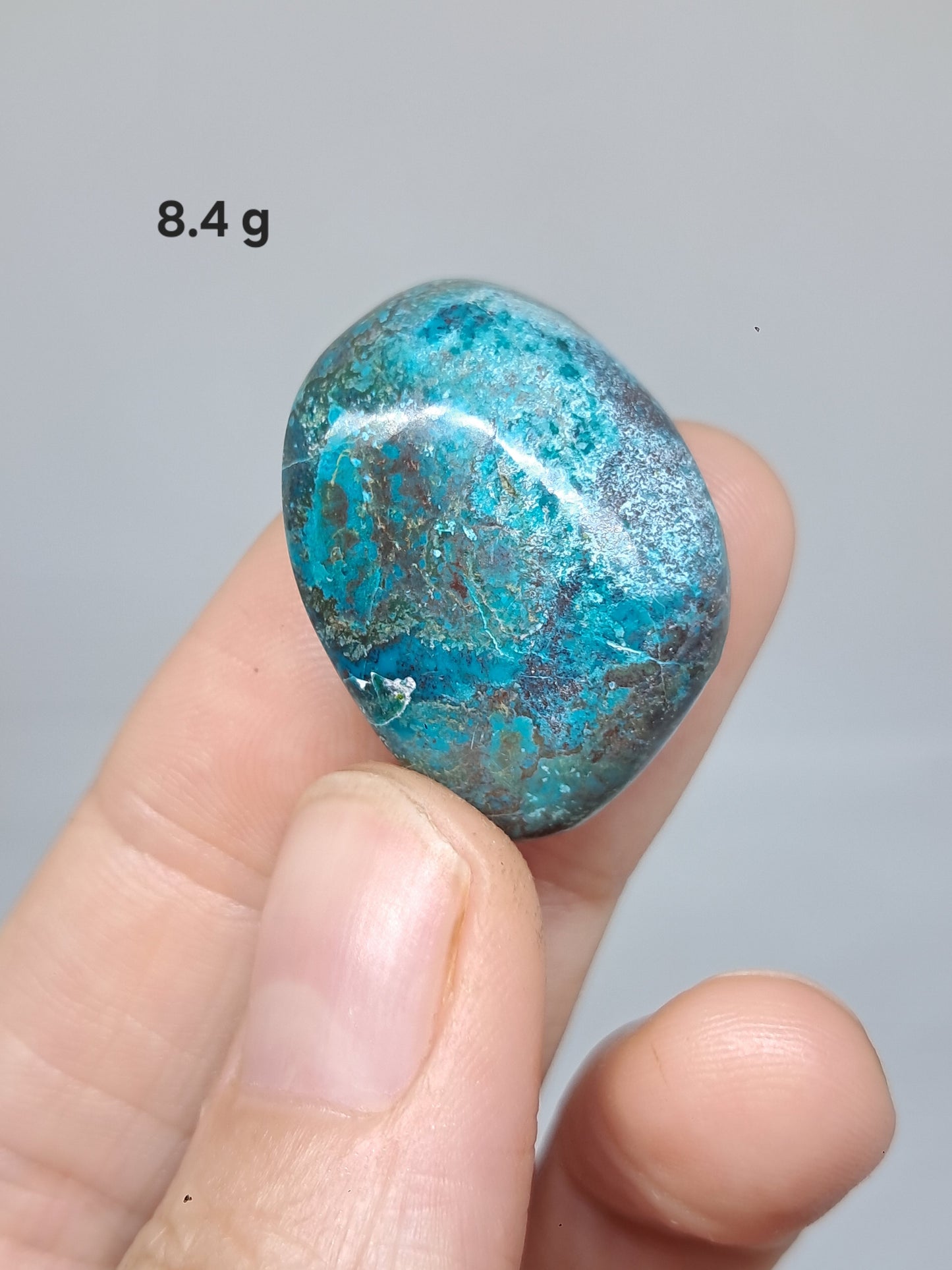 Chrysocolla Tumbled Stone | Polished Free Form | Natural Stone | Good Quality #CM1