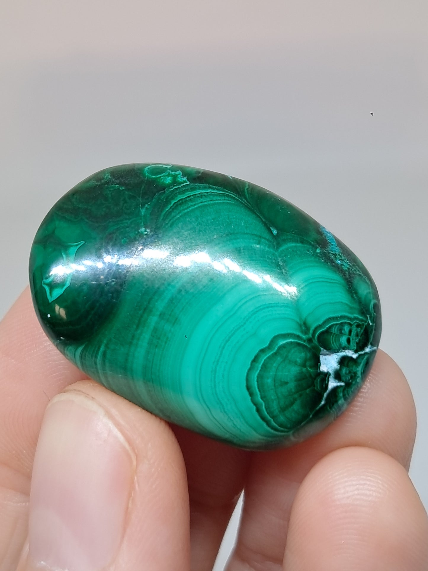Chrysocolla w/ Malachite Tumble | Polished Free Form | Good Quality | Natural Stone