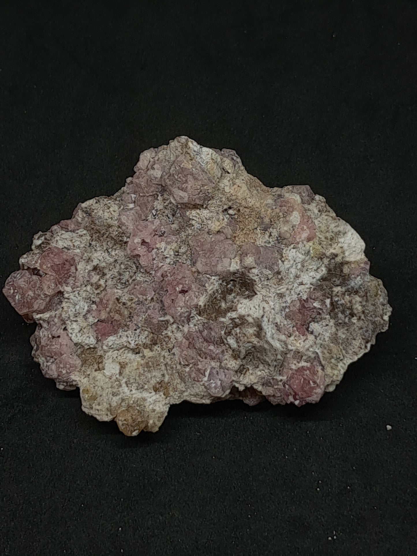 Grossular Garnet on Matrix (Mexico) Pink Garnet Cluster |Rough Crystal Stone | Mineral Specimen #GR19
