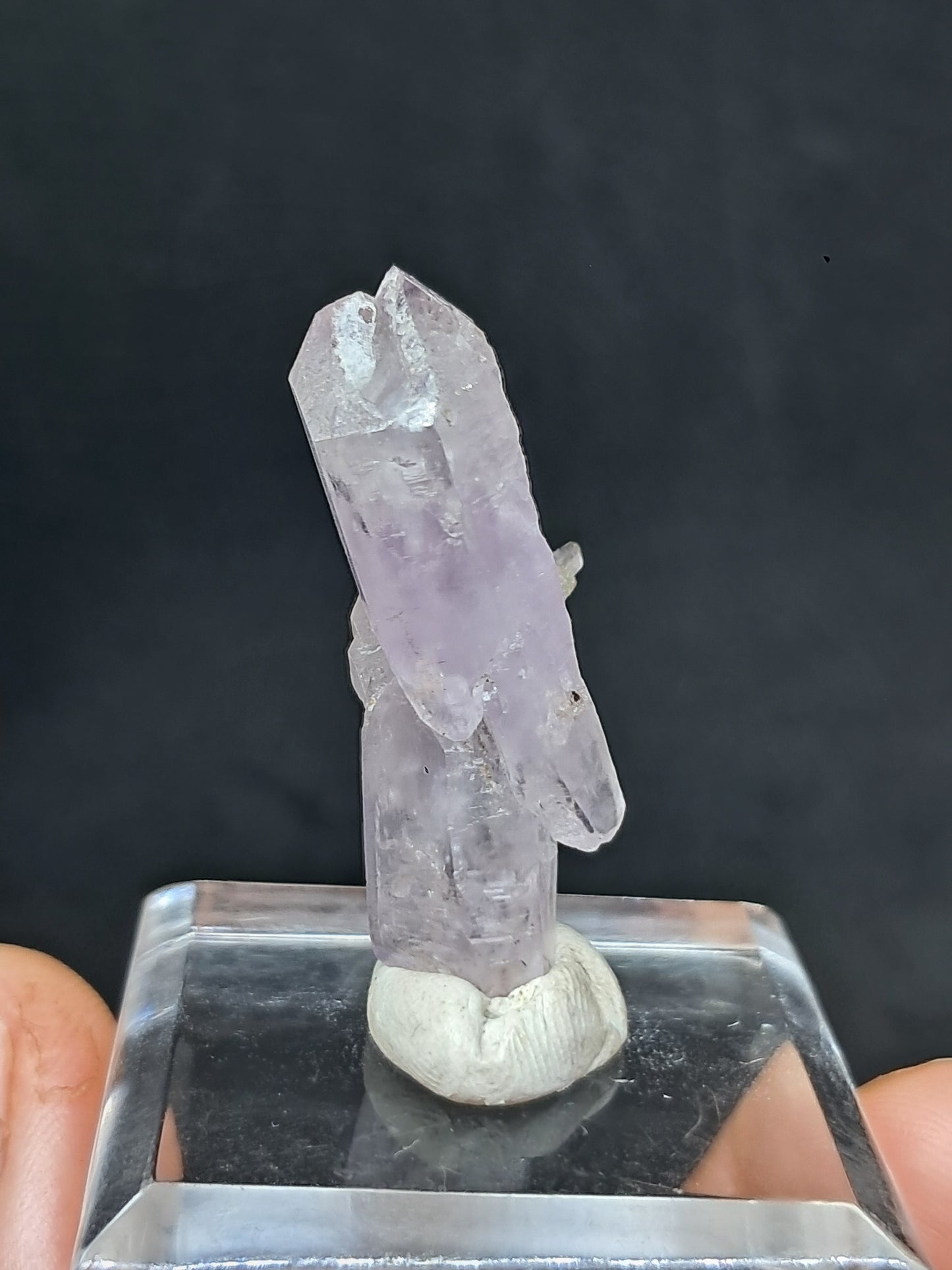 Cúmulo de cetro de amatista de Veracruz (México) | Cristal natural | Ejemplar mineral n.° VA40
